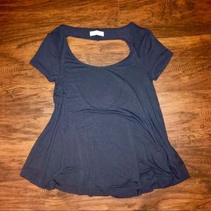 Abercrombie and Fitch open back shirt